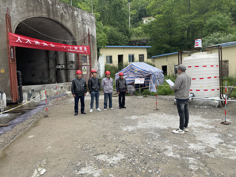 开展防汛演练，确保安全度汛——黄龙河330应急治理项目部开展防汛应急演练