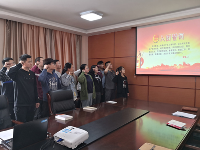 生态环境公司团总支 开展“学党史、强信念、跟党走”五四主题团日活动(图1)